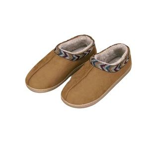 Women's Plush Lined Flatform Slippers, Thermal Soft Sole Backless Snow Boots